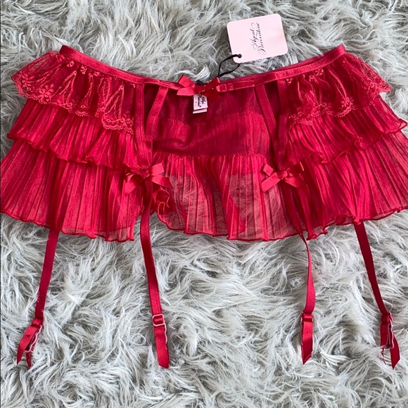 Agent Provocateur Other - Agent provocateur Fifi suspender red medium